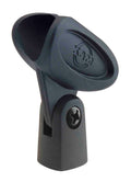 K&M 85035, 5/8-Inch Microphone Clip - Black - Hollywood DJ