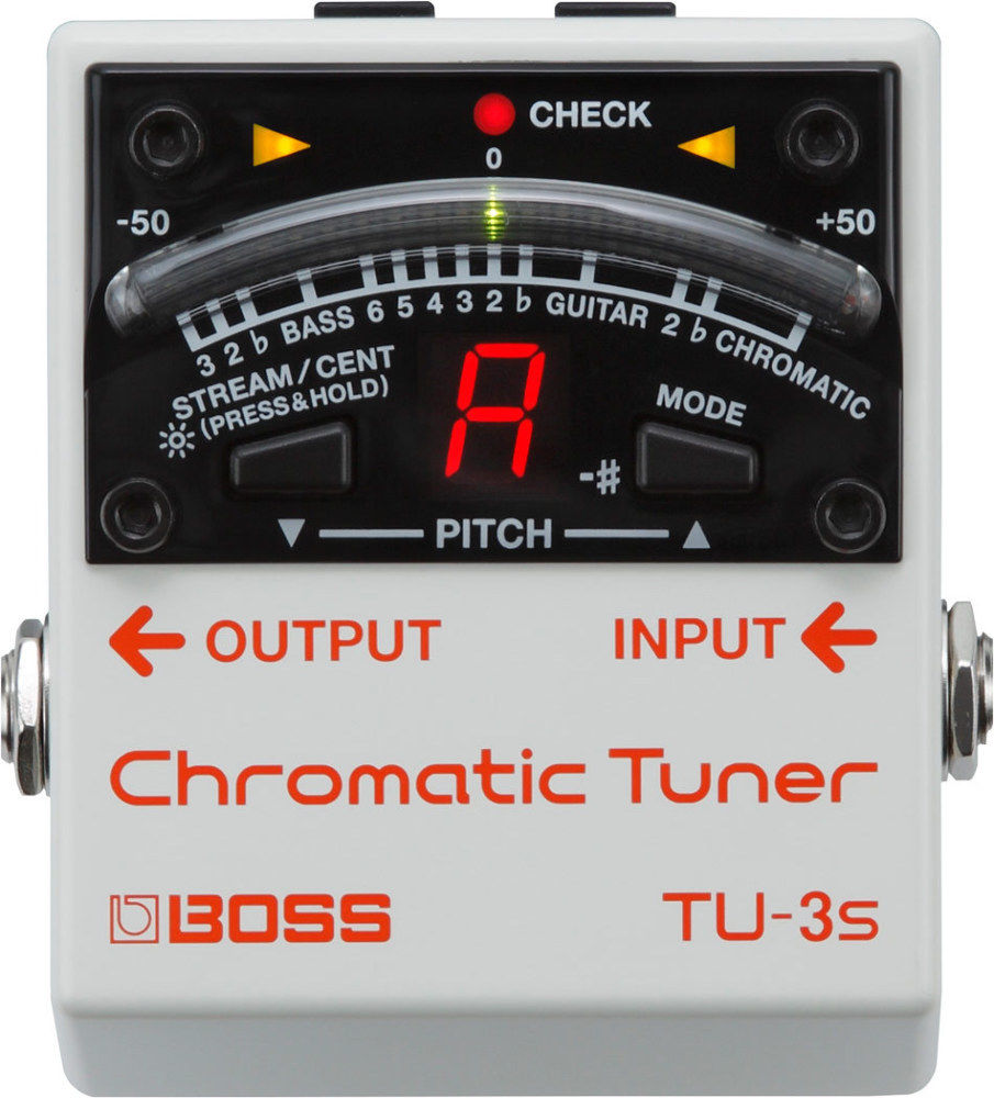 Boss TU-3S Chromatic Tuner Pedal - Hollywood DJ