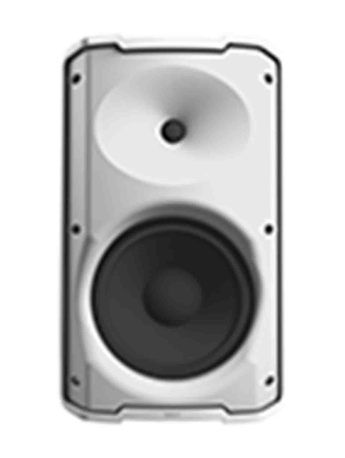LD Systems DQOR 8 T W, 8" Two-Way Passive In/Out Door Installation Loudspeaker 16 Ohm, 70/100 V - White - Hollywood DJ