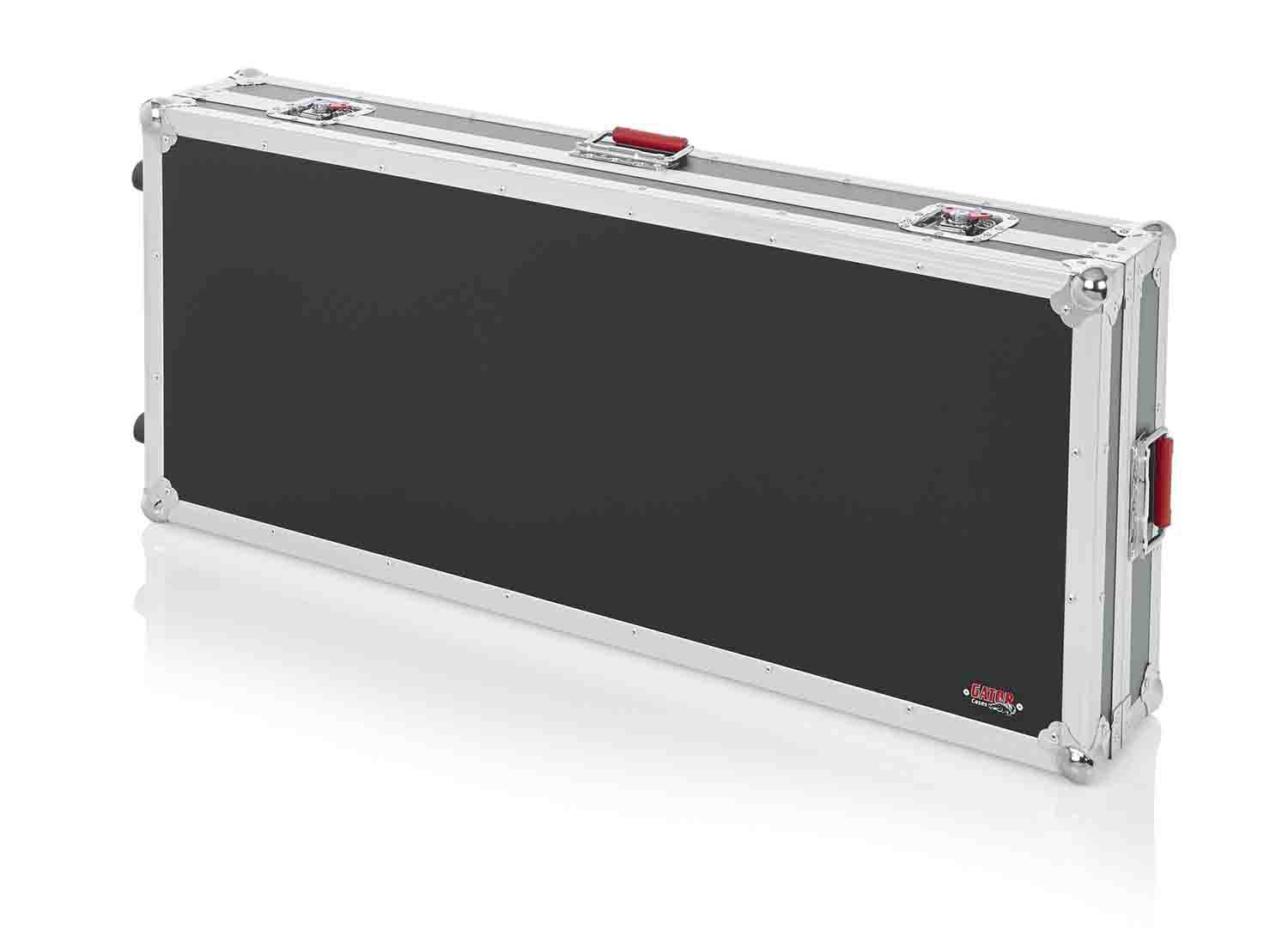 Gator Cases G-TOUR 61V2 Road Case for 61 Note Keyboards with Wheels - Hollywood DJ