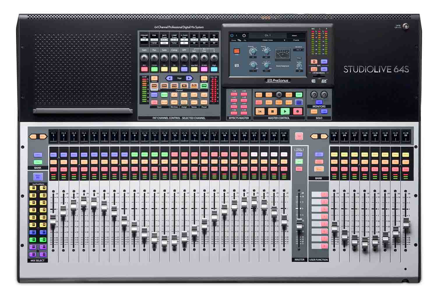 PreSonus STUDIOLIVE 64S, 64-channel Digital Mixer and USB Audio Interface - Hollywood DJ