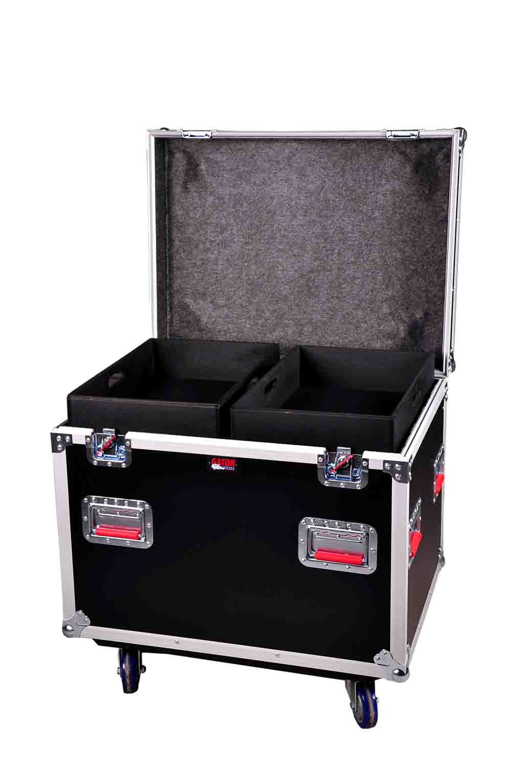 Gator Cases G-TOURTRK453012 Truck Pack Trunk DJ Case with Dividers - 45″X30″X30″ - Hollywood DJ