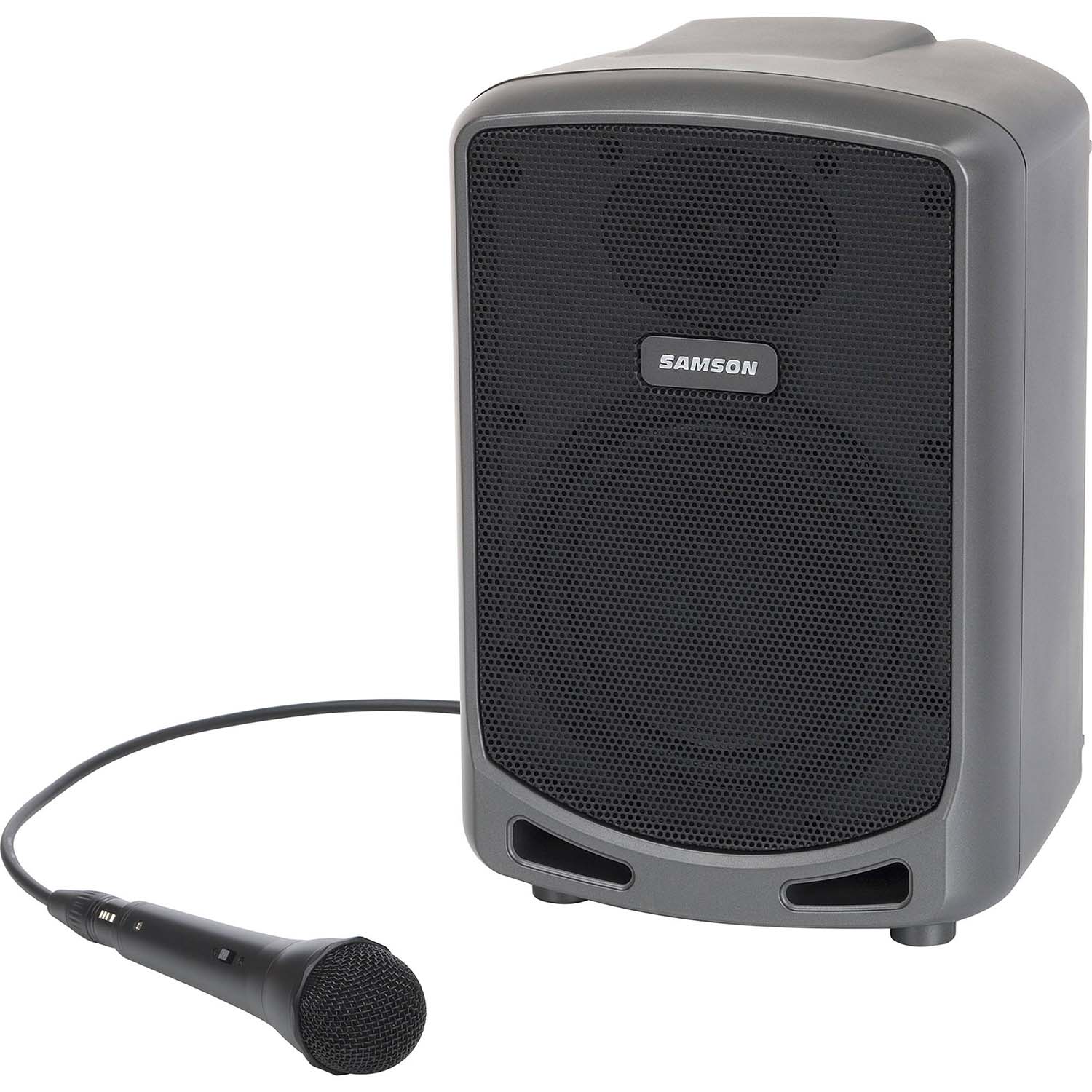 Samson SAXPEXPP Expedition Express+ 2-Way 75W Portable PA System with Wired Microphone - Hollywood DJ