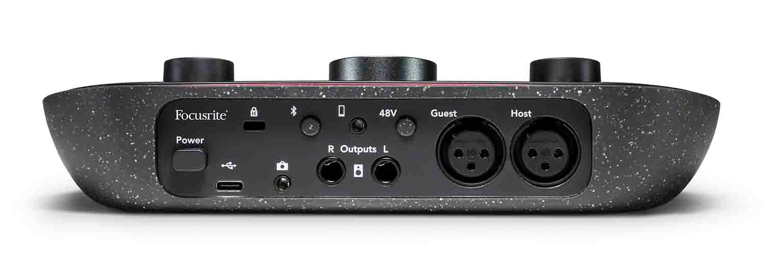 Focusrite Vocaster Two USB-C Podcasting Audio Interface - Hollywood DJ