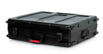 Gator Cases GTSA-MIX222506 Polyethylene DJ Mixer and Equipment Case - 22″x25″x6″ - Hollywood DJ
