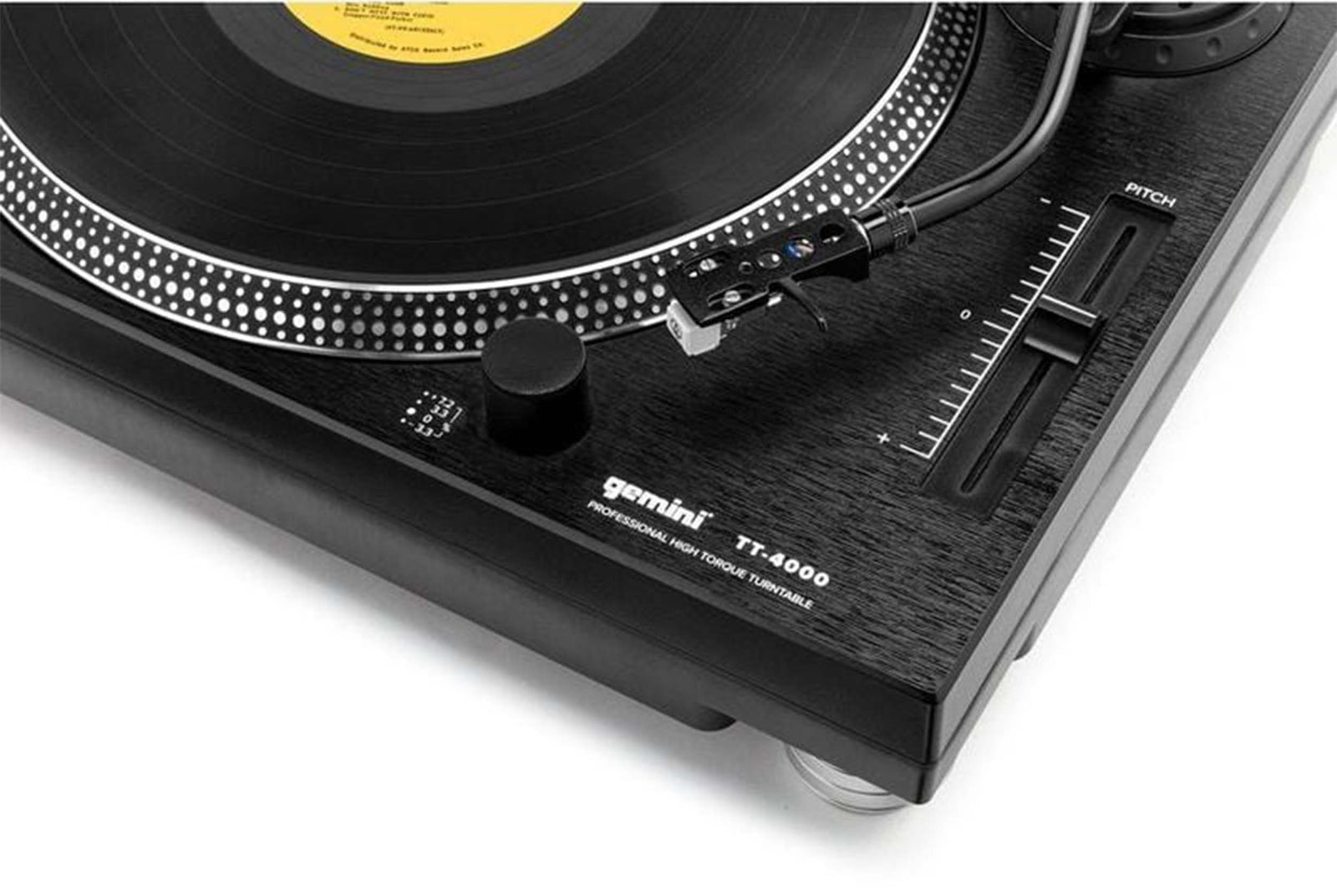 Gemini Sound TT-4000 High Torque Direct Drive Turntable - Hollywood DJ