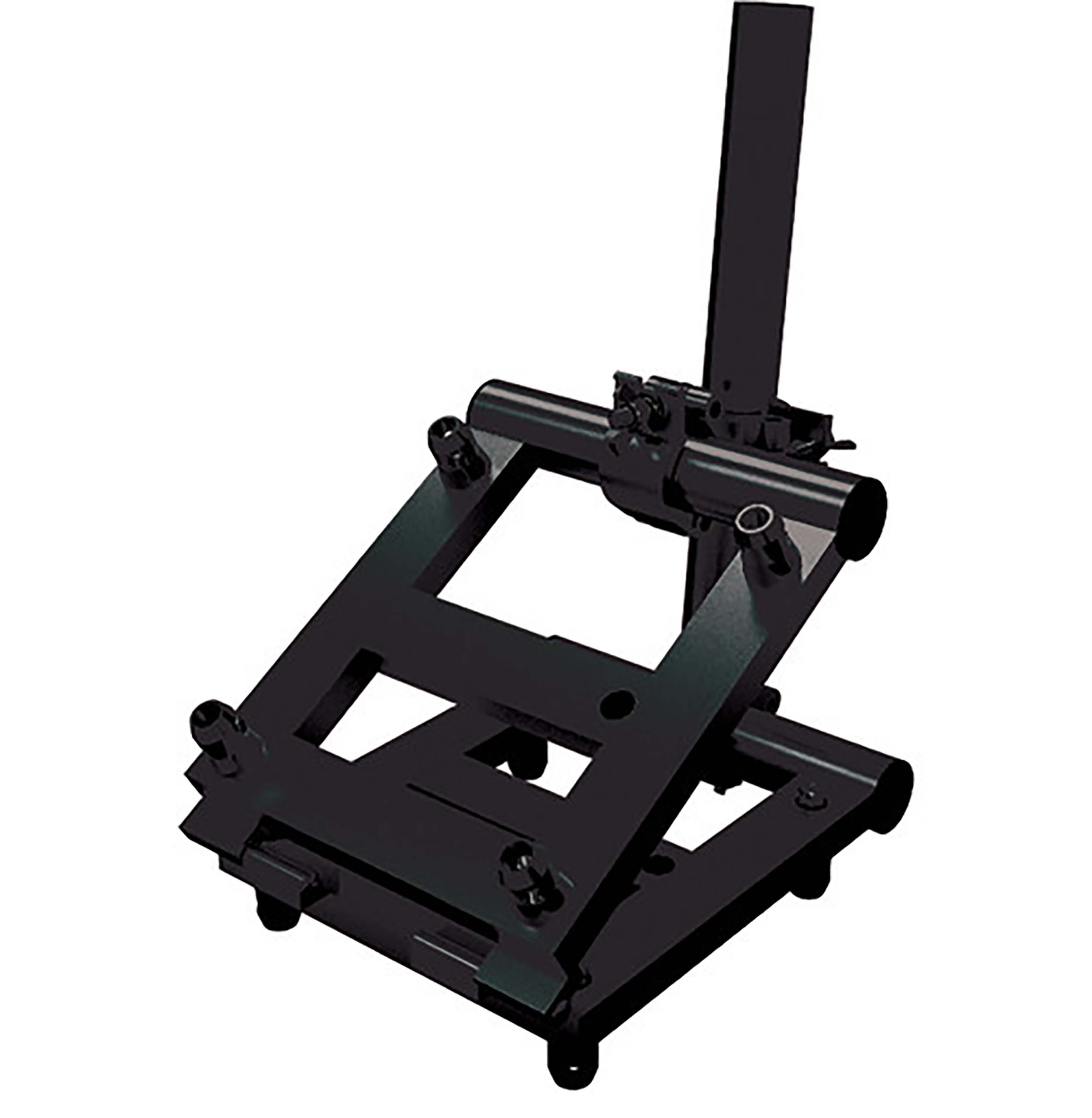 Global Truss BOOK CORNER BLK/MTE, 0-180 Degree Variable Angle Corner - Black - Hollywood DJ