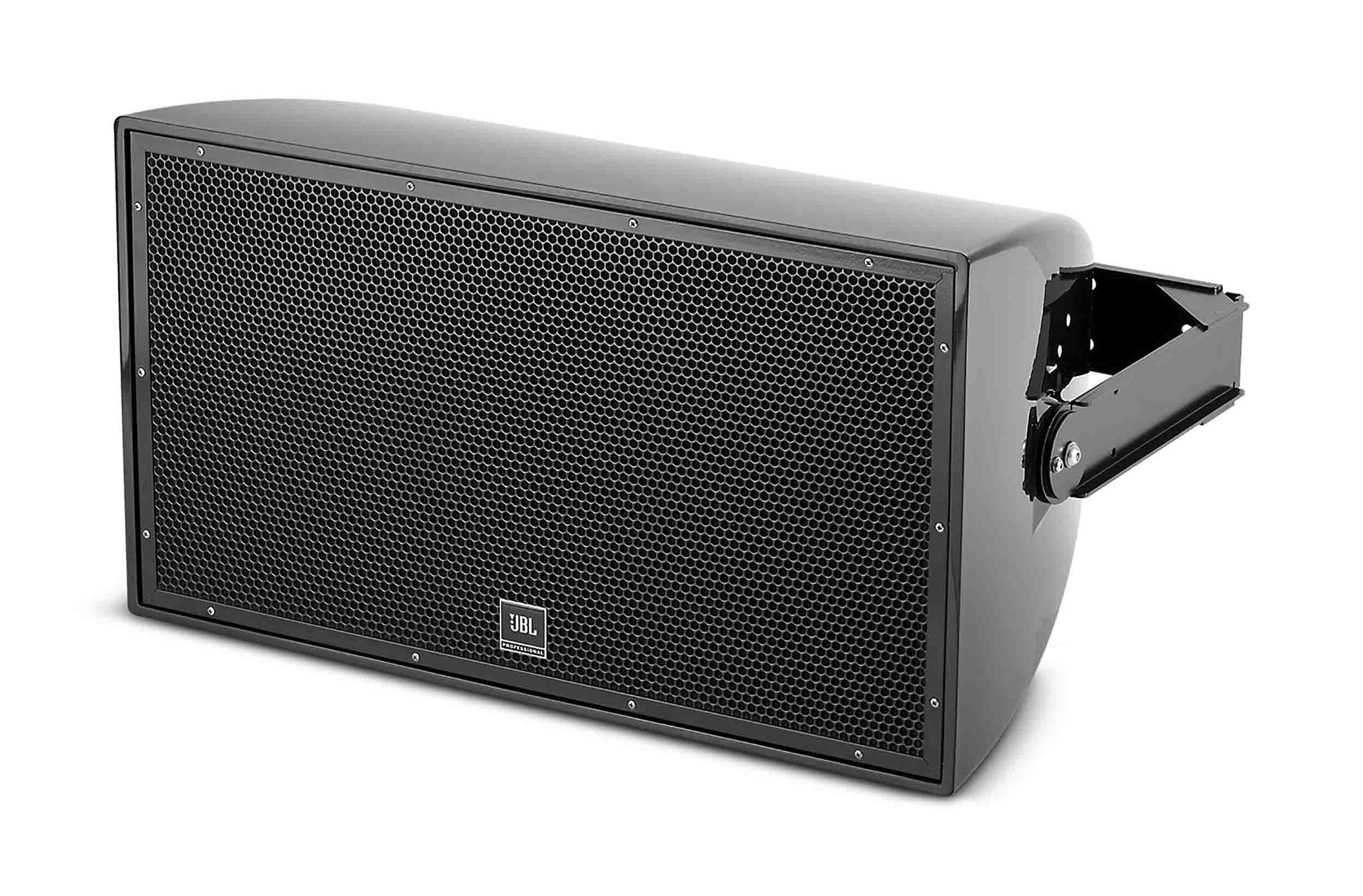 JBL AW266-BK, High Power 2-Way All Weather Loudspeaker with 1 x 12" LF - Black - Hollywood DJ