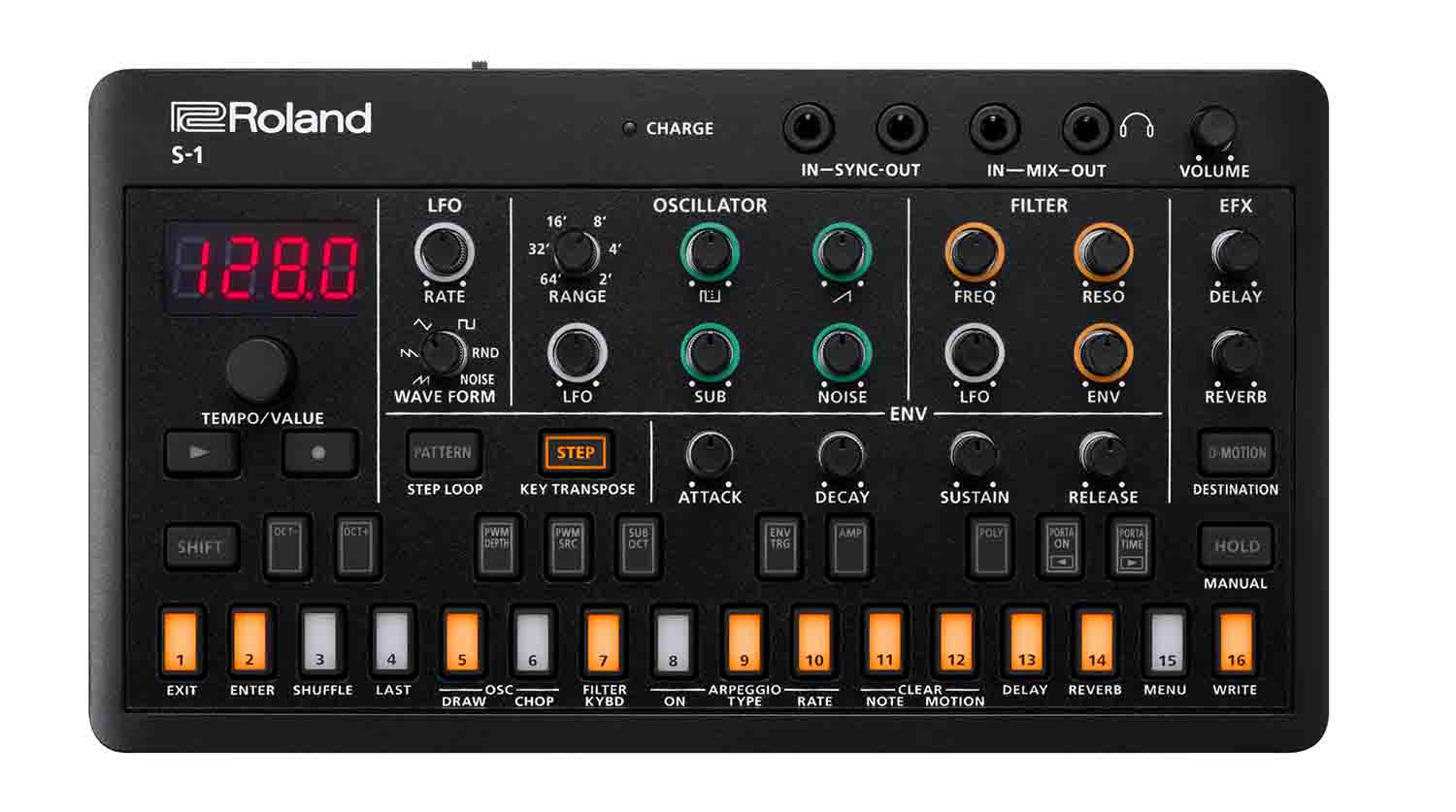 Roland S-1 AIRA Compact Tweak Synth Sound Module - Hollywood DJ