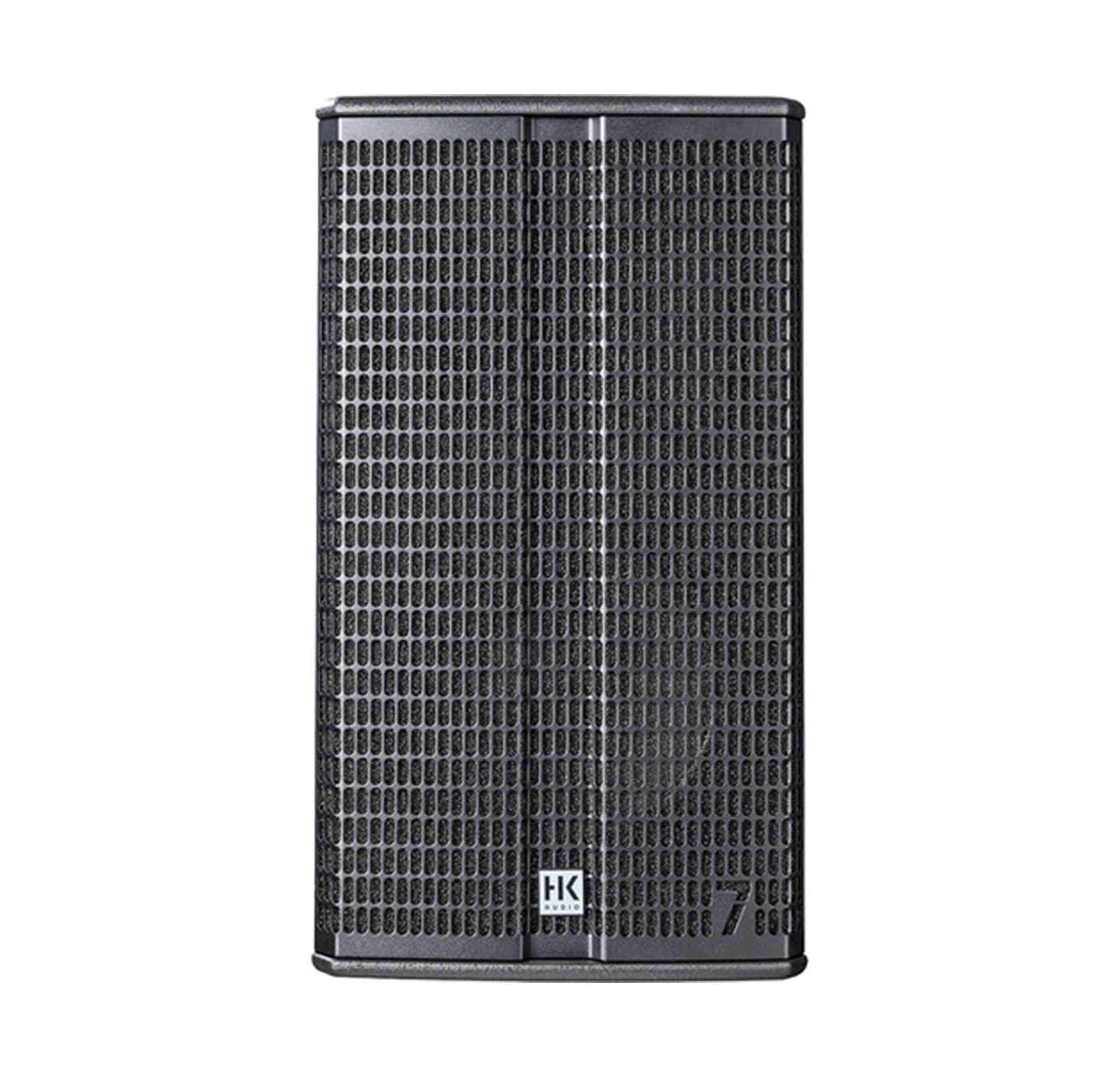 HK Audio L7-112FA, Two-Way 12" 2000W Powered Speaker with Milan/AVB Networking - Hollywood DJ