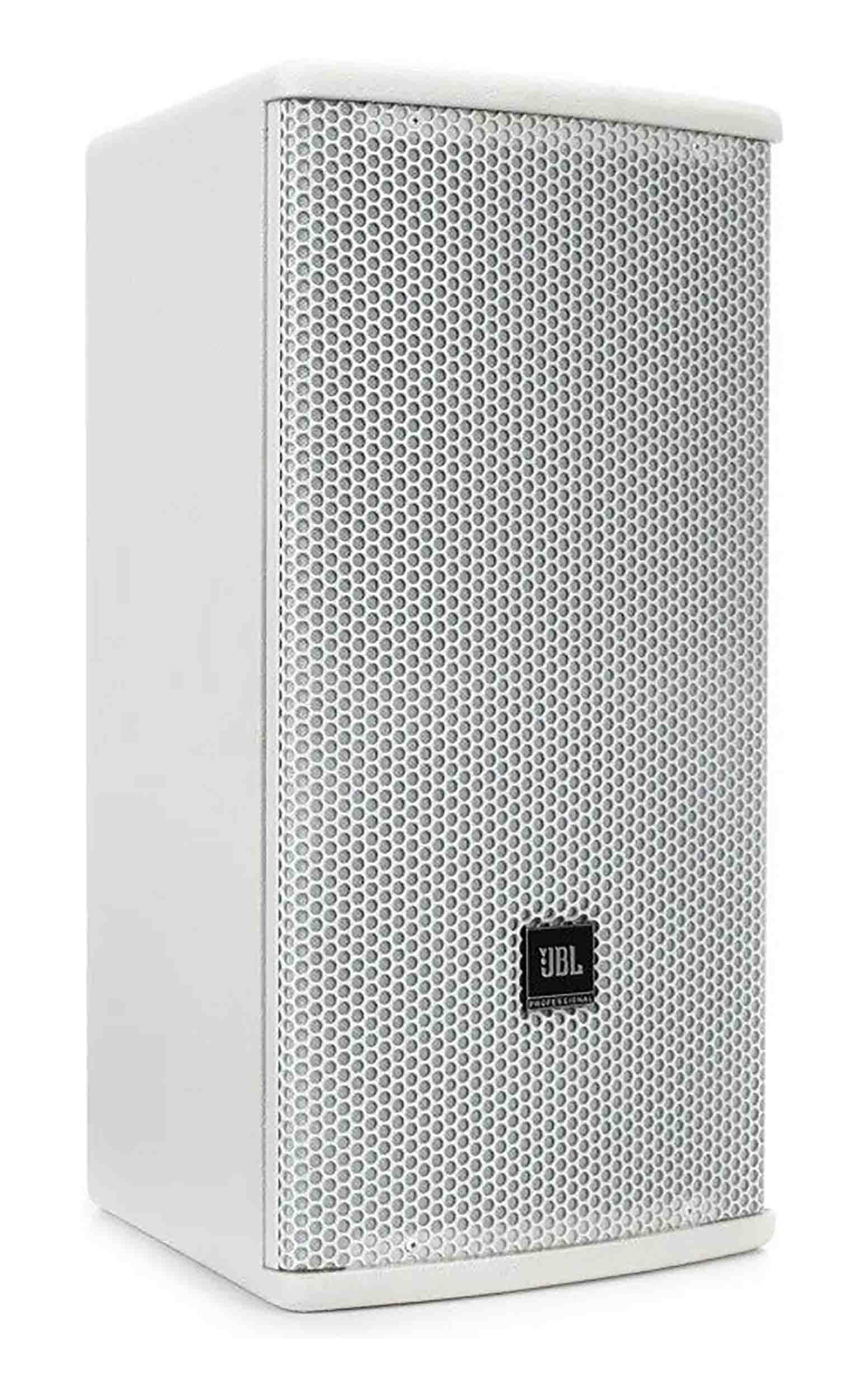 JBL AC25-WH, Ultra Compact 2-Way Loudspeaker with 2 x 5.25” LF - White - Hollywood DJ