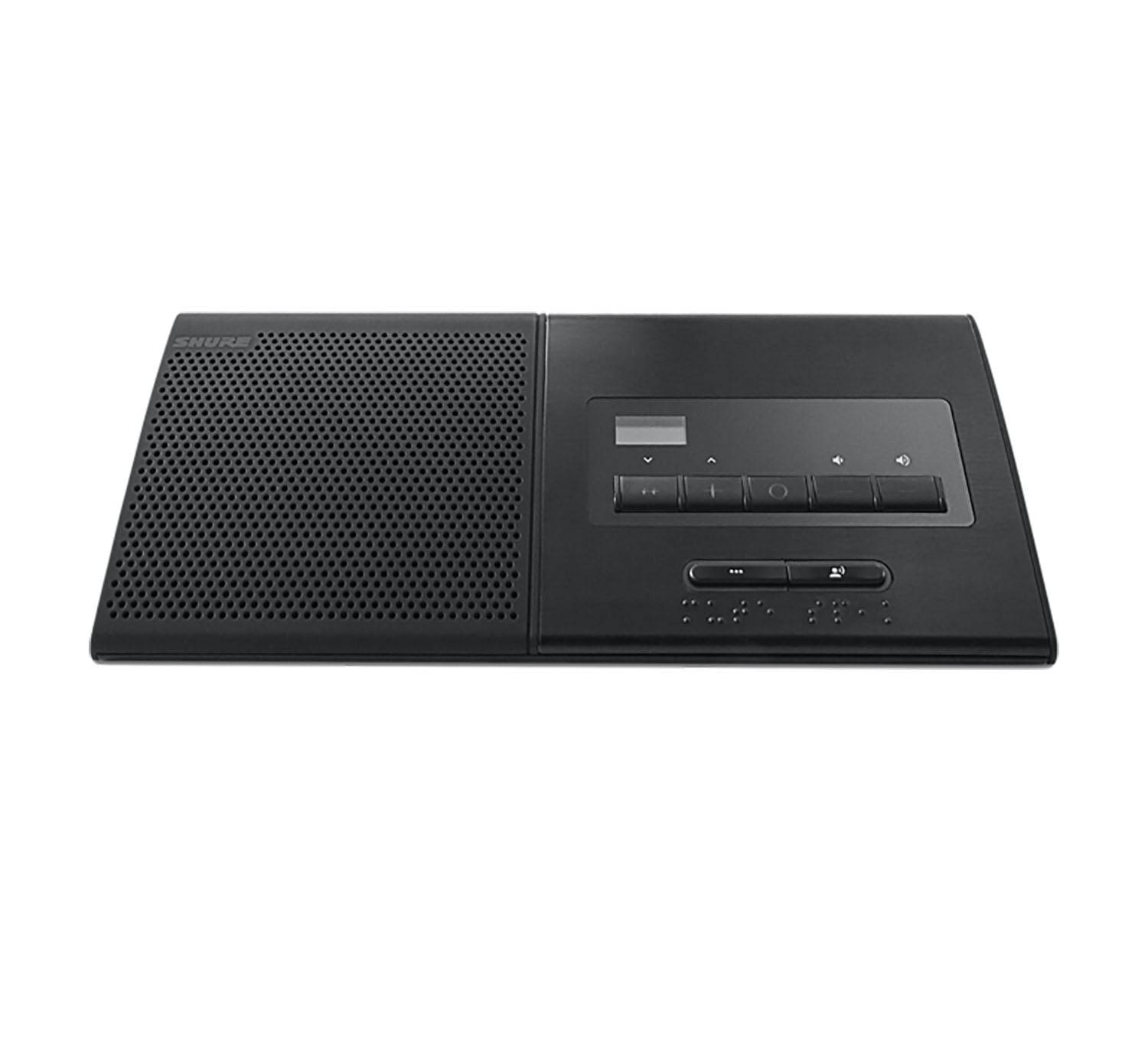 Shure MXC630 Portable Conference Unit with Integrated Voting Controls - Hollywood DJ