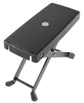 K&M 14640 Footrest - Black - Hollywood DJ