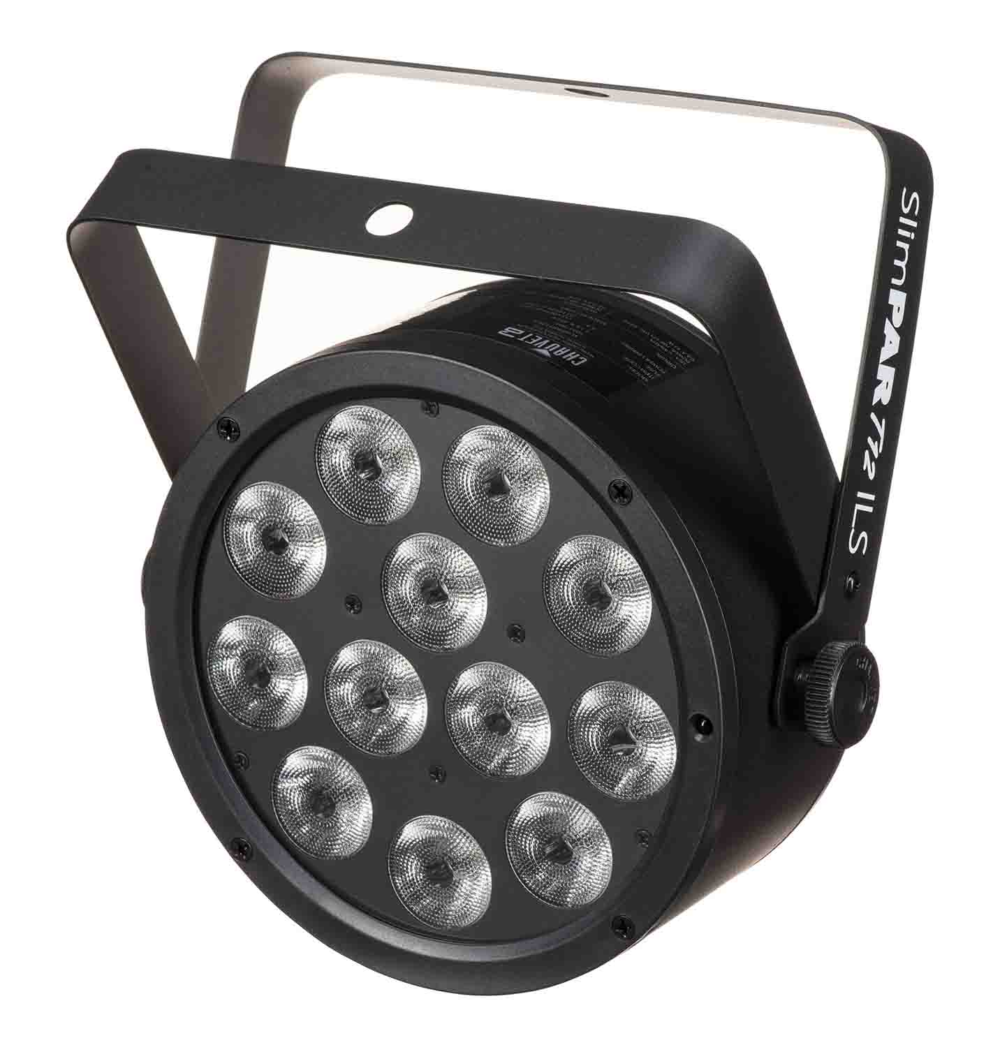 Chauvet DJ SlimPAR T12 ILS, Low-Profile Tri-color LED Wash Light with ILS Technology - Hollywood DJ