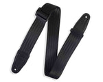Levy's Leathers M8SB-BLK 2” Wide Seatbelt Guitar Strap - Black - Hollywood DJ