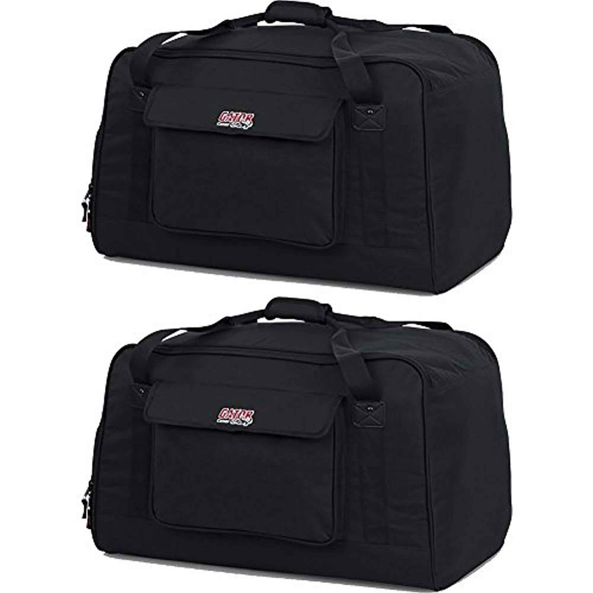 Gator Cases GPA Tote Bag Pair for 12" Speaker Cabinets (2 Bags) - Hollywood DJ