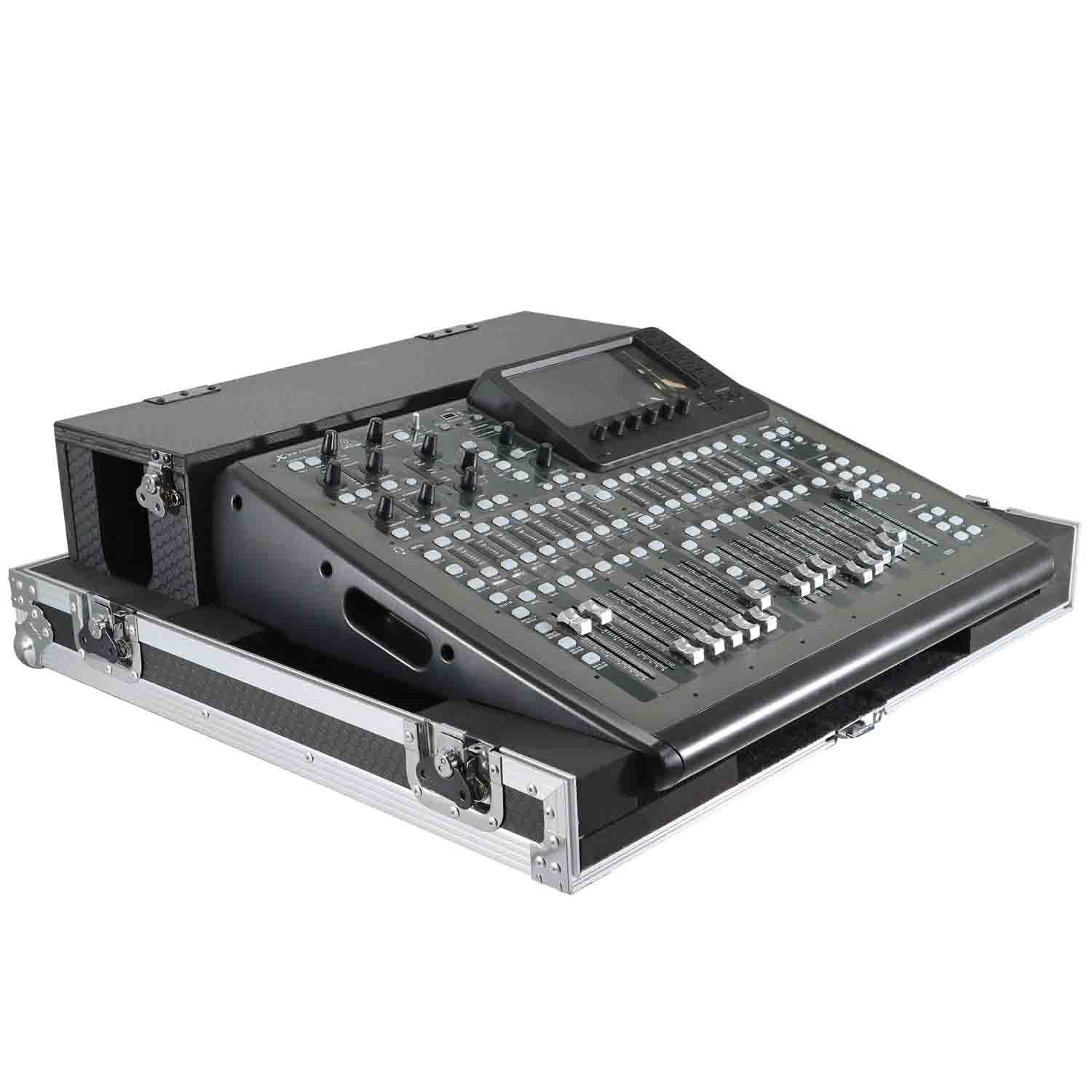 ProX XS-BX32CDHW DJ Flight Case for Behringer X32 Compact Mixer with Doghouse and Wheels ProX Cases