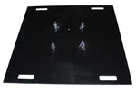 ProX XT-BP3636S Steel Base Plate for F34 Trussing with Conical Connectors - 36'' x 36'' - Hollywood DJ