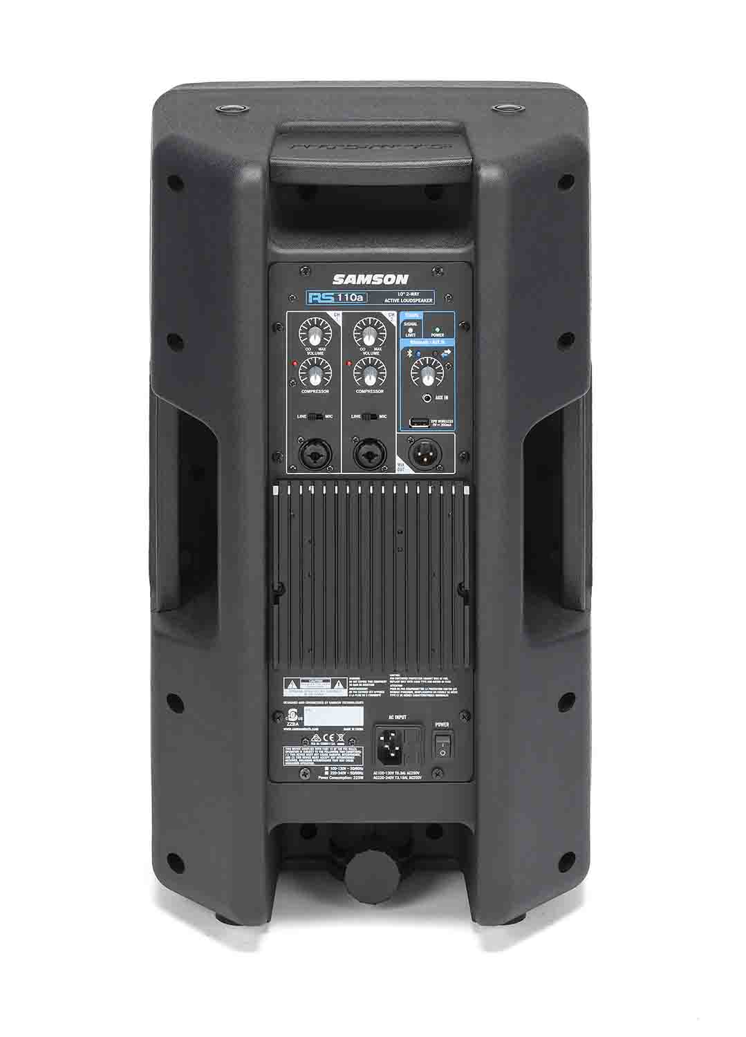 Samson RS110A 300W 2-Way Active Loudspeaker - 10 Inch - Hollywood DJ