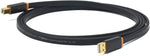 Oyaide DJ Cable NEO d+ USB Class A, 3 Meters Long USB Cable - Orange - Hollywood DJ