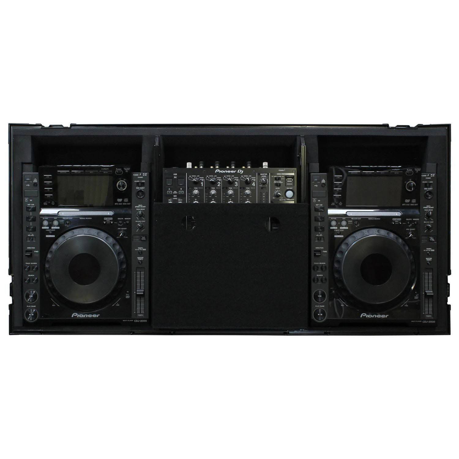 Odyssey FZGSL12CDJWRBL Low Profile Glide Style 10″ Format DJ Mixer - Hollywood DJ