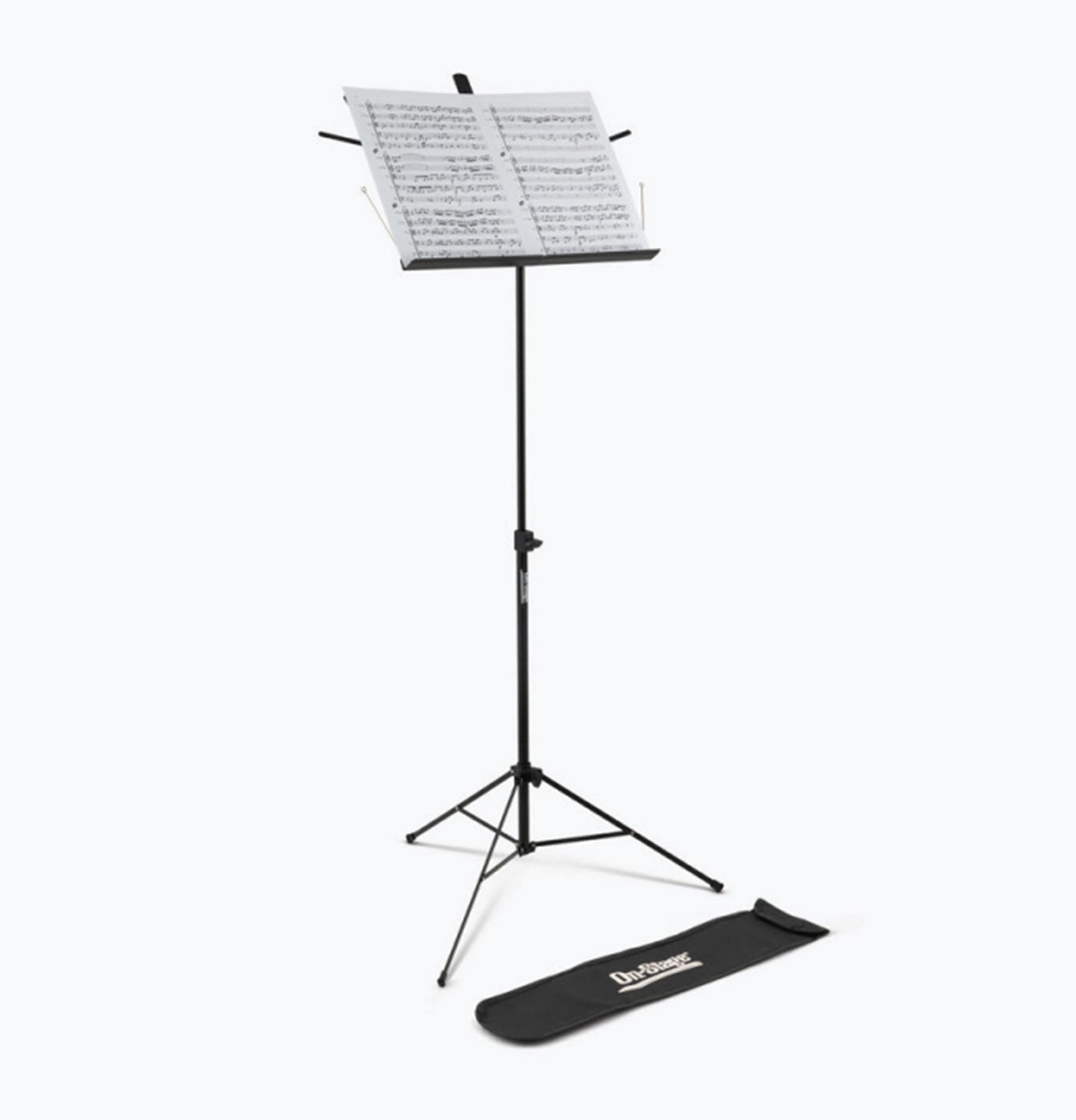 On Stage SM7022BB, Detachable Sheet Music Stand with Bag On-Stage