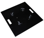 ProX XT-BP2424S Steel Base Plate for F34 Trussing with Conical Connectors - 24" x 24" - Hollywood DJ