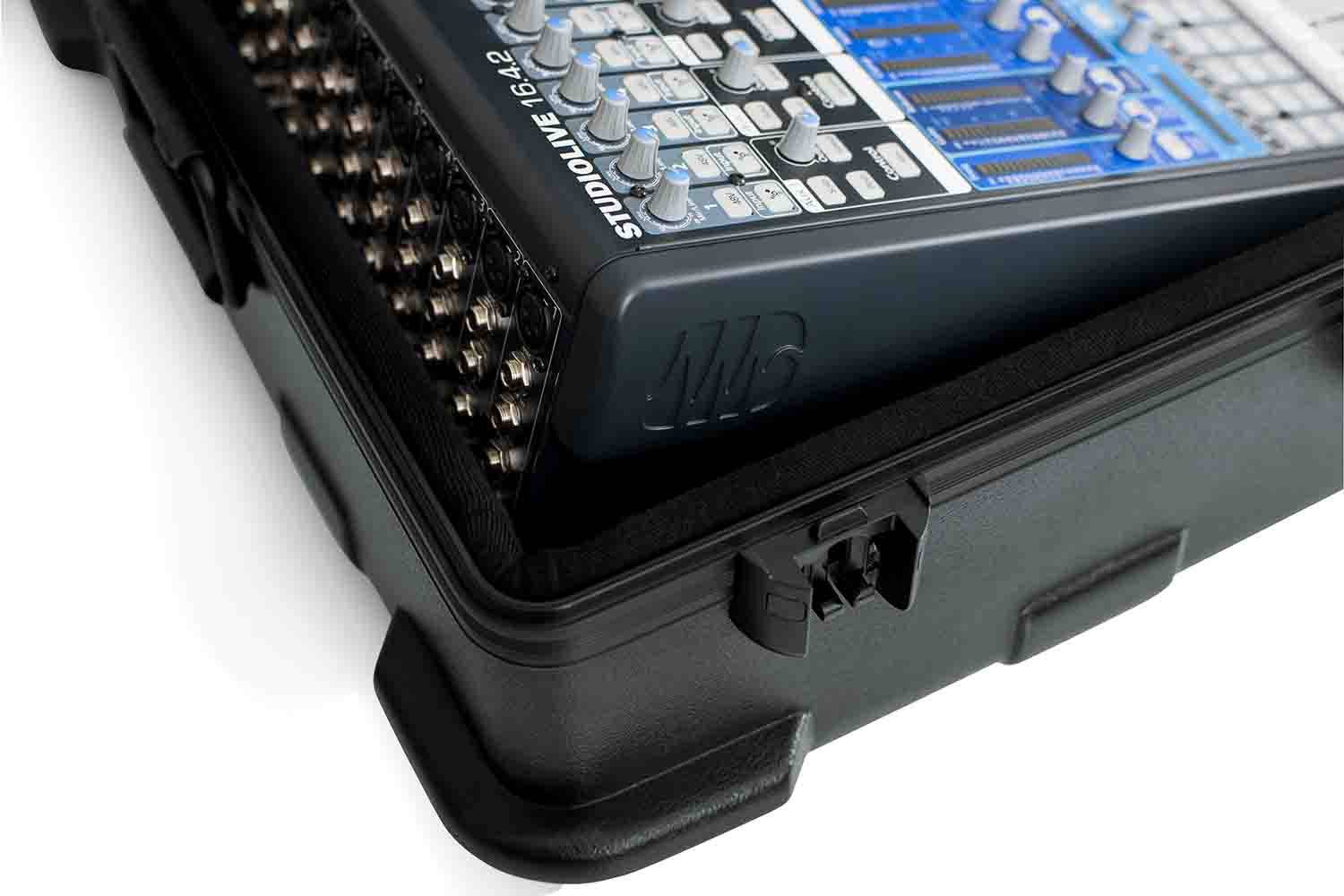 Gator Cases GTSA-MIX203008 Polyethylene DJ Mixer and Equipment Case - 20″x30″x8″ - Hollywood DJ