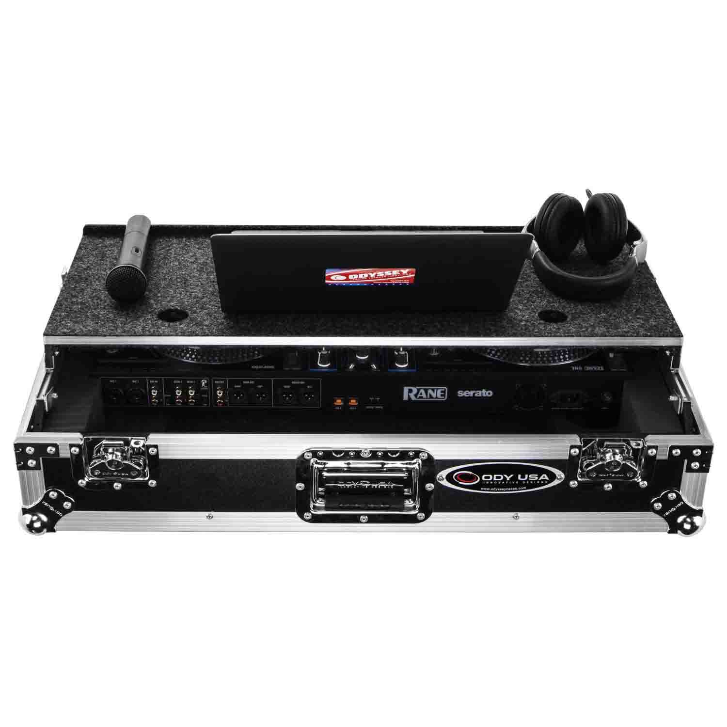 Odyssey FZGSRANEONEW DJ Flight Case for Rane One with Patented Glide Platform - Hollywood DJ