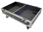 ProX X-RCF-HDL6ALAX4W, Line Array Flight Case for 4 RCF HDL6-A HDL26-A Speakers with Wheels - Hollywood DJ