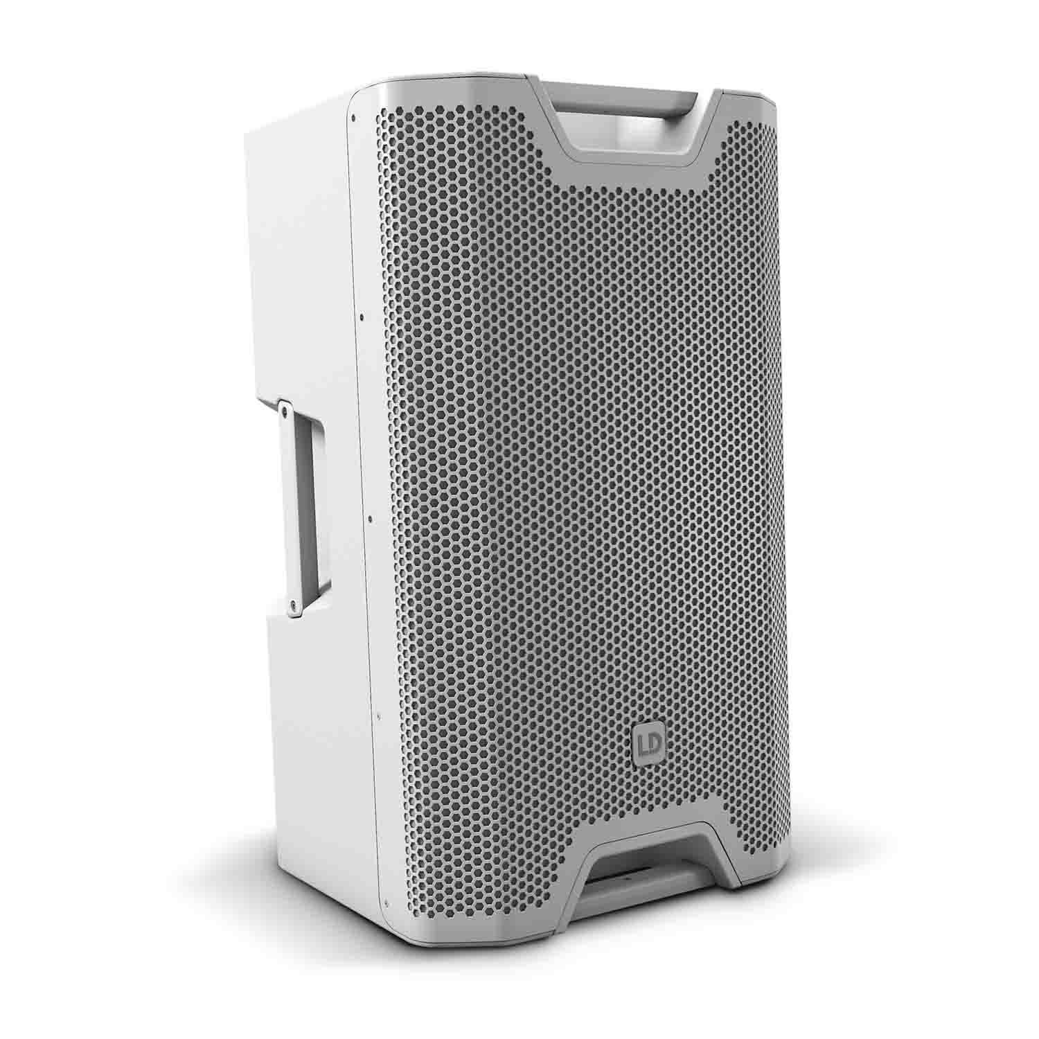LD Systems ICOA 15 W, 15" Passive Coaxial PA Loudspeaker - White - Hollywood DJ
