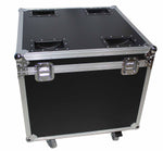 ProX XS-UTL6 Heavy Duty Utility Trunk Case with Caster Cups 4 4" Casters - 29.5" x 29.5" x 29" - Hollywood DJ