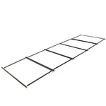 ProX XF-5X3048B Five Panel Frame DJ Facade with Stainless Quick Release 180 Degree Hinges - Hollywood DJ