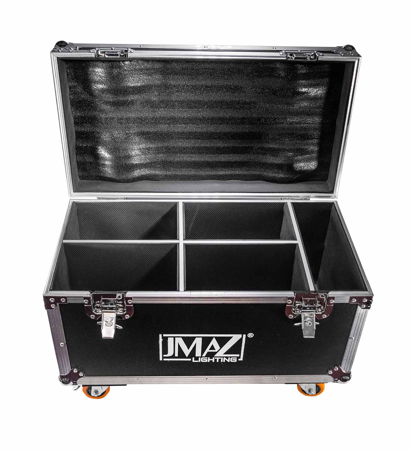 JMAZ 4-Unit Road Case for Attco 100 Series Moving Heads - Hollywood DJ