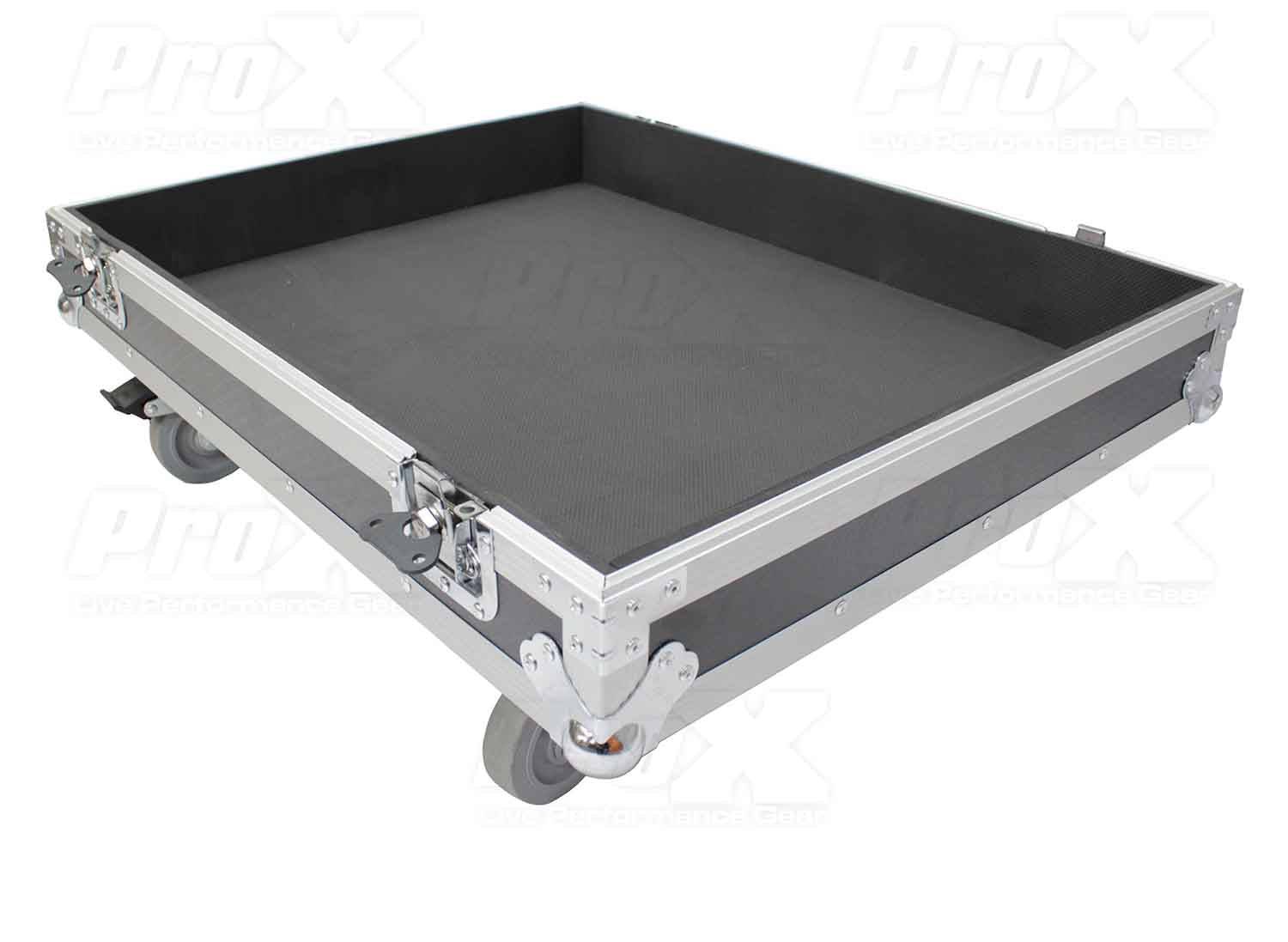 ProX X-RCF-SUB9004AS Subwoofer Flight Case for RCF SUB 9004-AS with 4" Wheels - Hollywood DJ