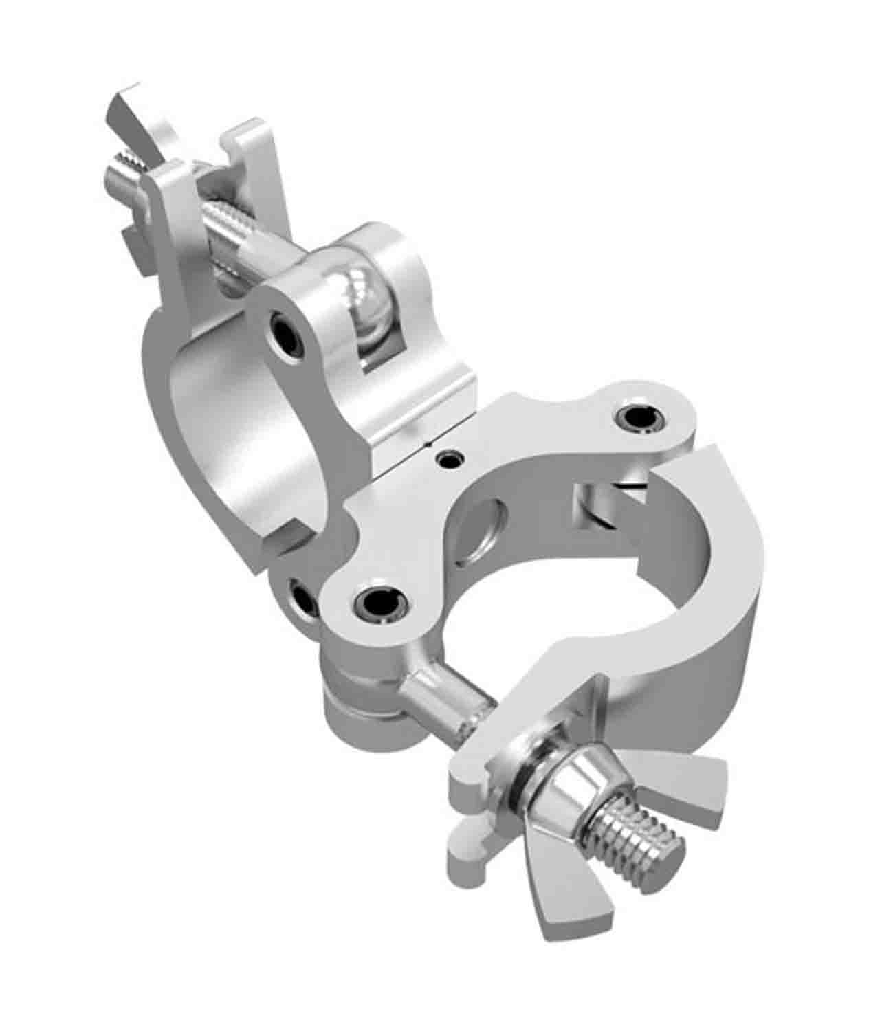 Global Truss Swivel Clamp Narrow Medium-Duty Dual 2-Inch - Hollywood DJ