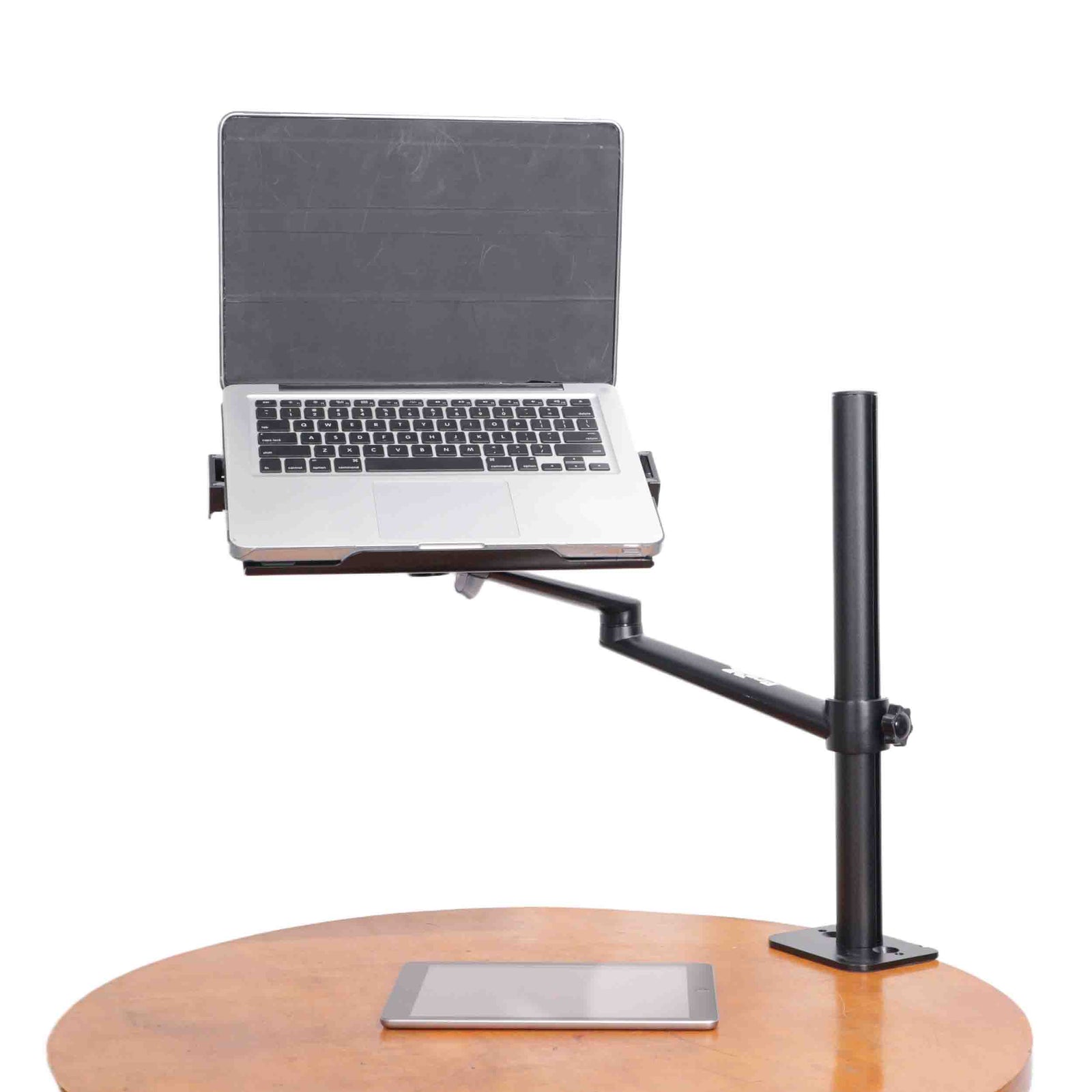 ProX X-FLEXARMBLK Adjustable Arm Mount Stand for 12-17" Laptop,VESA 75X75 and 100X100 fit 17-32" Monitor, Flight Case/Table - Black ProX Cases