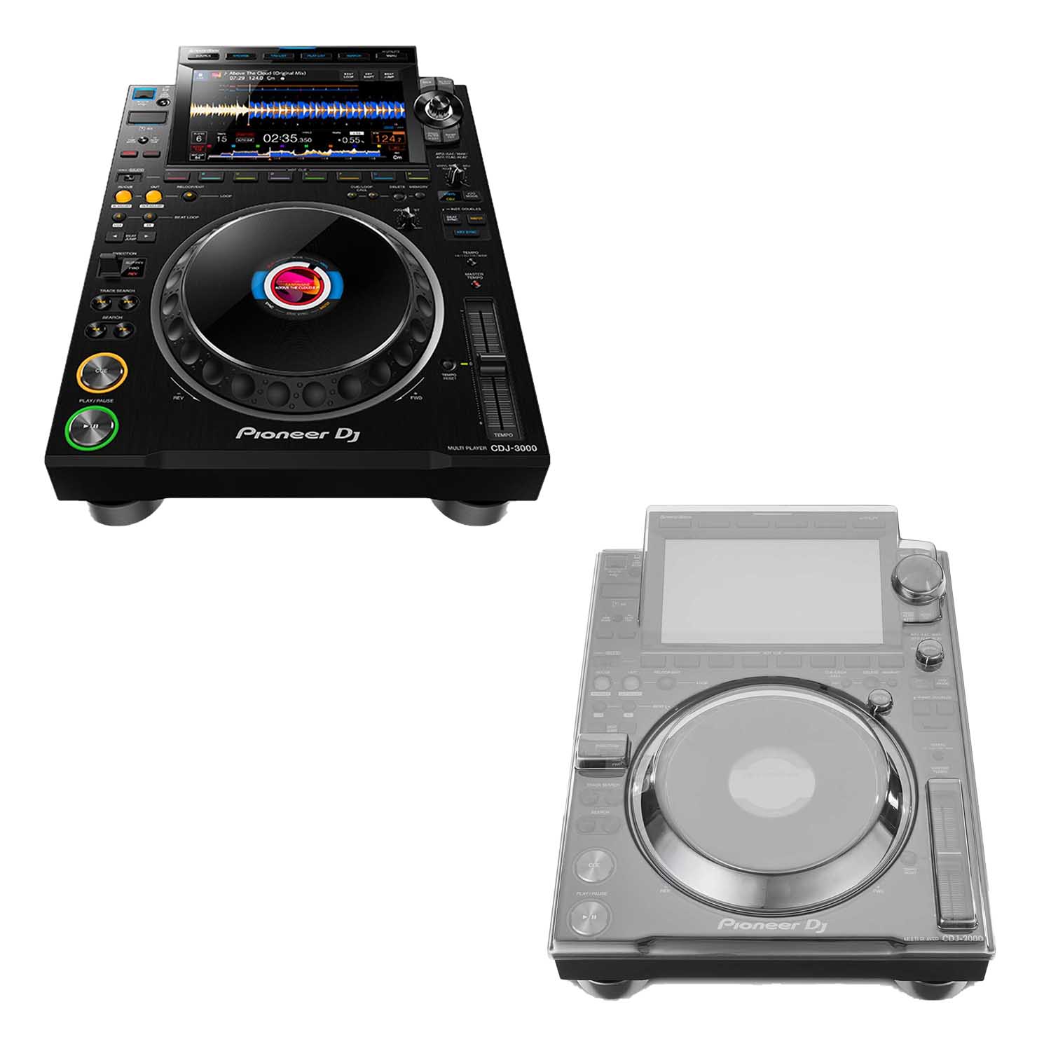 Pioneer DJ CDJ3000 with Decksaver Package - Hollywood DJ