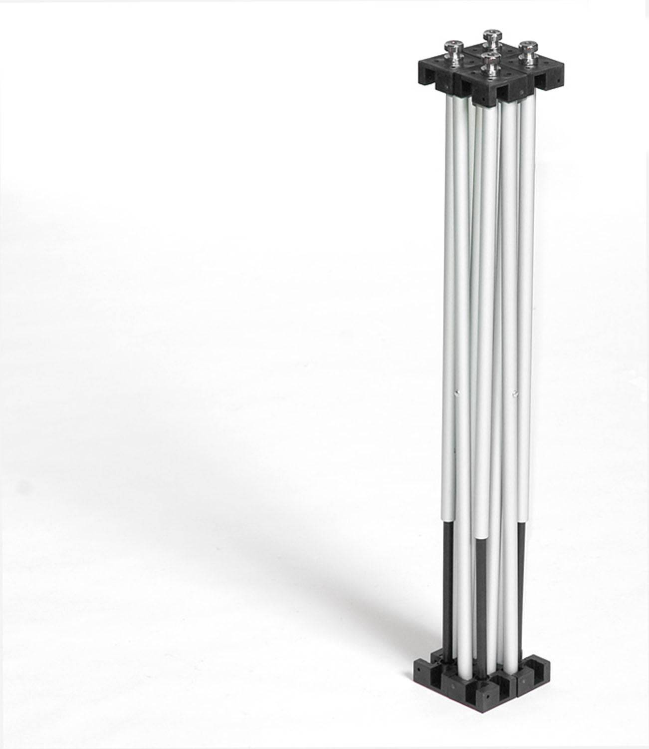 Intellistage IST3X16, 16 Inches High Equilateral Triangle Riser for 3 x 3 Feet Folding Stage Platforms - Hollywood DJ