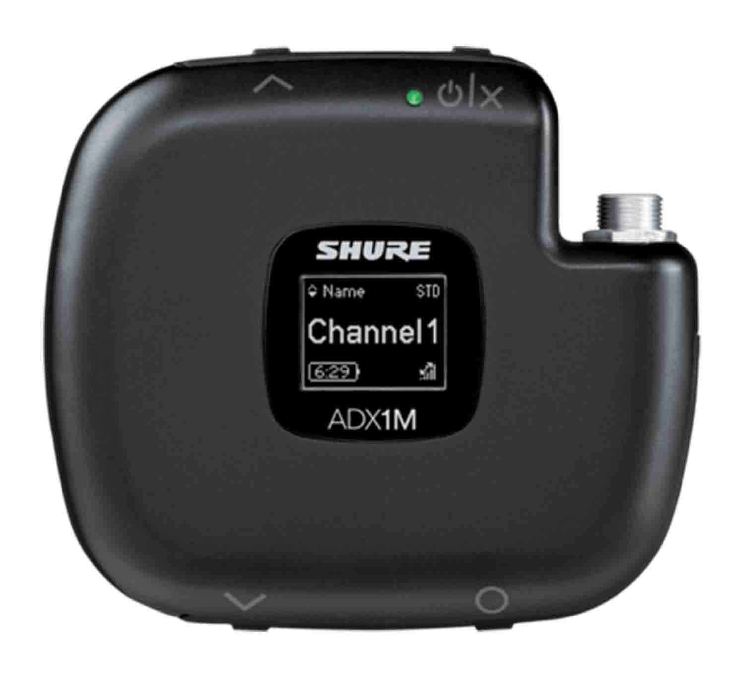 Shure ADX1M Micro Wireless Bodypack Transmitter - Hollywood DJ