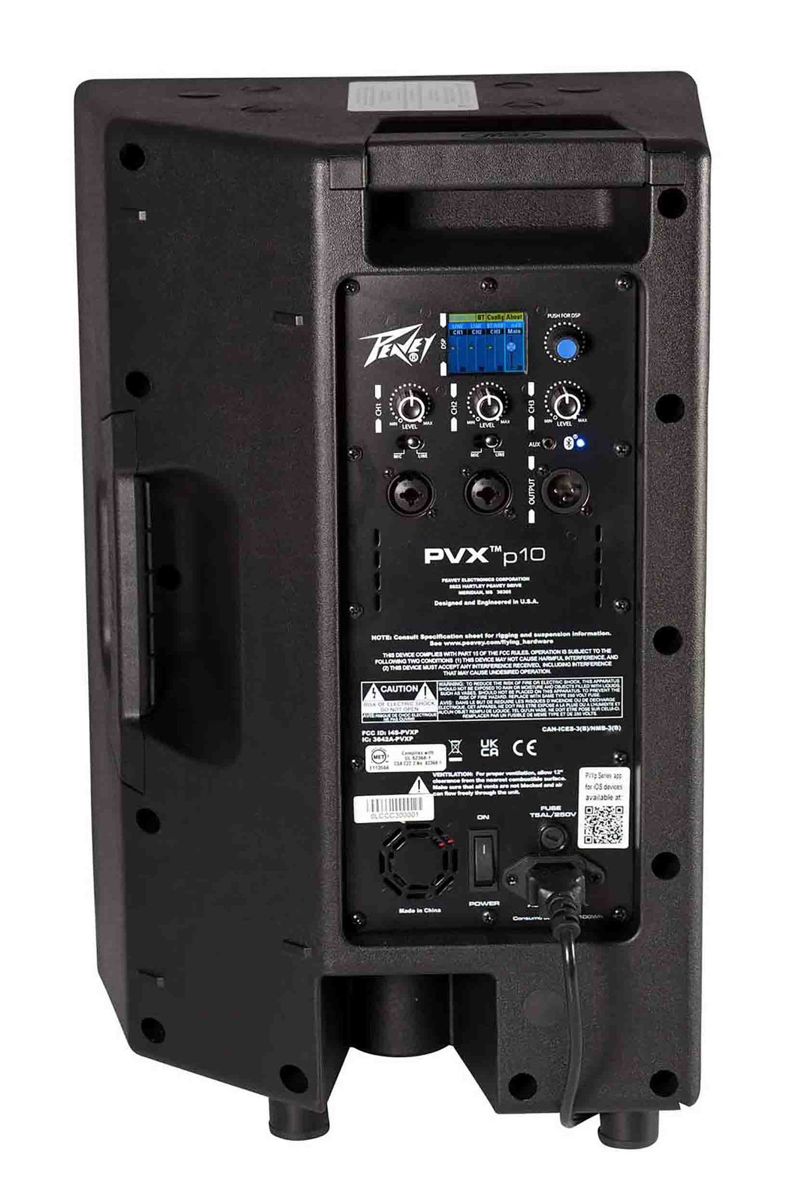 Open Box: Peavey PVXp 10, Bluetooth Powered Loudspeaker - 10-Inch - Hollywood DJ