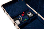 Gator Cases GW-JM ELEC Deluxe Wood Case for Standard Electric Guitars - Journeyman Burlap Exterior - Hollywood DJ