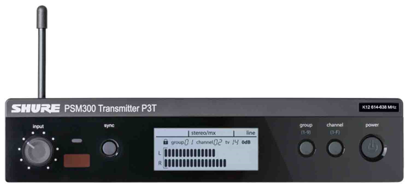 Shure P3T Wireless Transmitter for PSM300 - Hollywood DJ