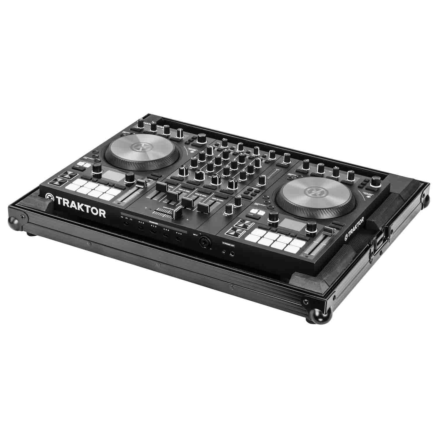 B-Stock: Odyssey FRTKS4MK3BL DJ Case for Low Profile Native Instruments Traktor Kontrol S4 MK3 DJ Controller - Black Odyssey