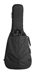 Gator Cases GT-ACOUSTIC-BLK Transit Series Acoustic Guitar Gig Bag with Charcoal Exterior - Hollywood DJ
