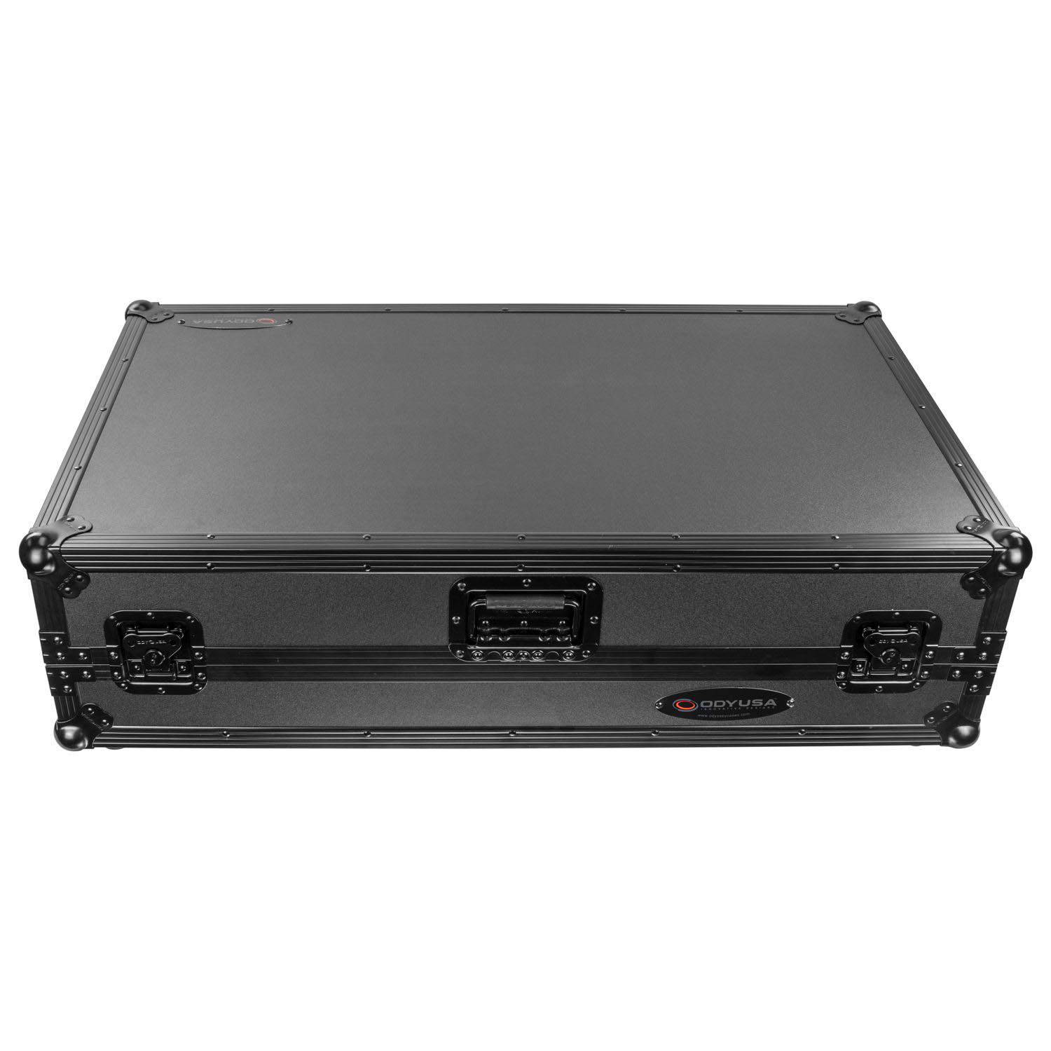 Odyssey FZGSXDJXZW1BL, Black Label Glide Style Case with Wheels and 1U Rack For Pioneer XDJ-XZ - Hollywood DJ