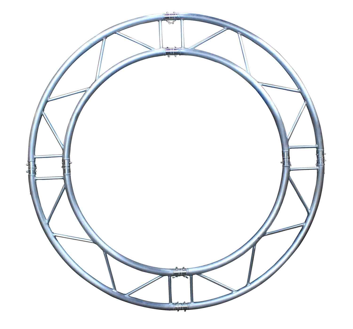 ProX XT-CH656-4X90, 2.0M Flat I-Beam Circle Truss Package - 6.56 Feet - Hollywood DJ