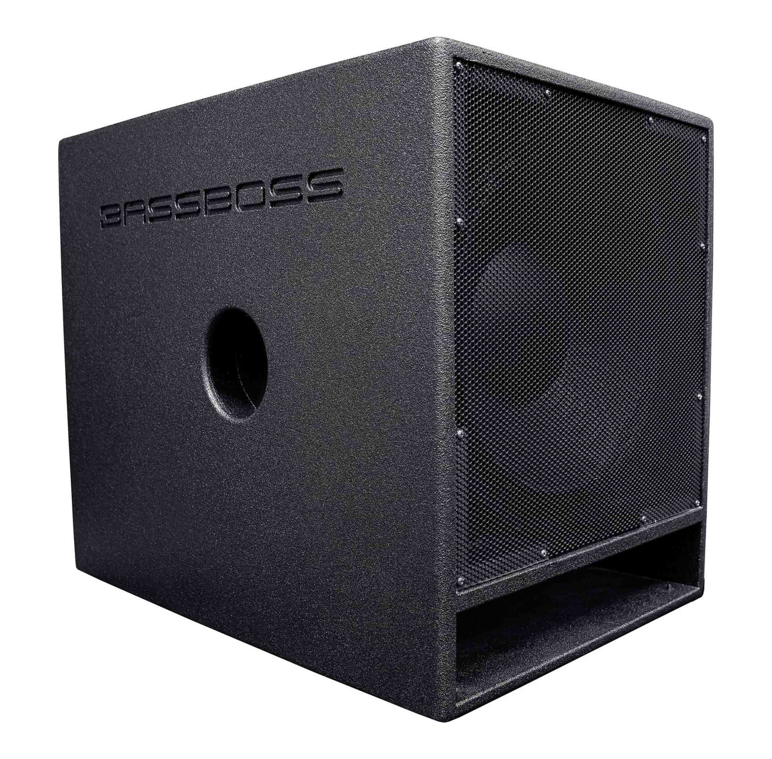 BassBoss BB-BB15-MK3, 15-Inch Vented Direct Radiating Subwoofer - Black - Hollywood DJ