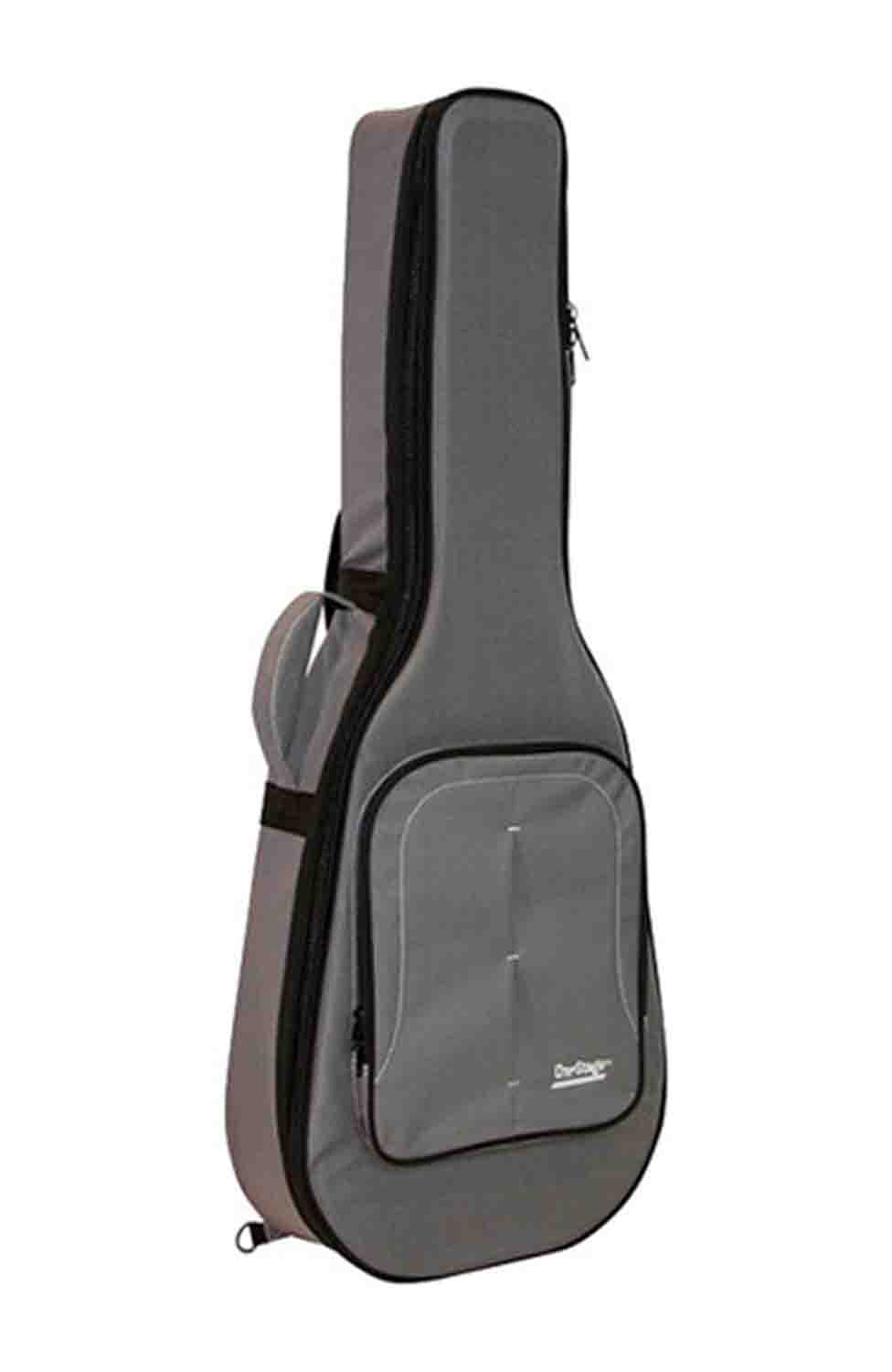 Onstage GHE7550CG Hybrid Electric Guitar Gig Bag - Charcoal Gray - Hollywood DJ