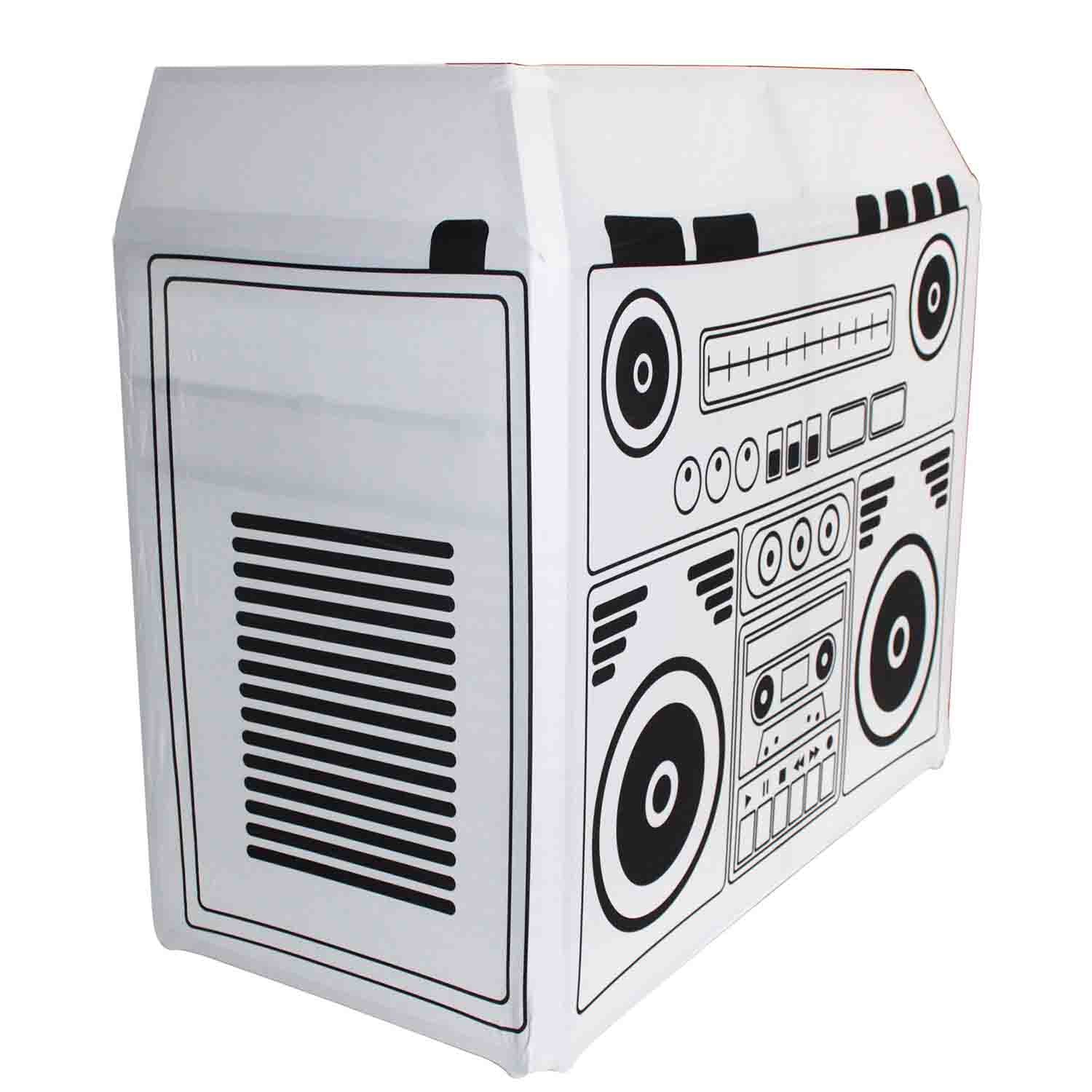 ProX XF-MESA SWBBOX Boombox Decorative Scrim for ProX XF-MESA MK2 Facade - Hollywood DJ